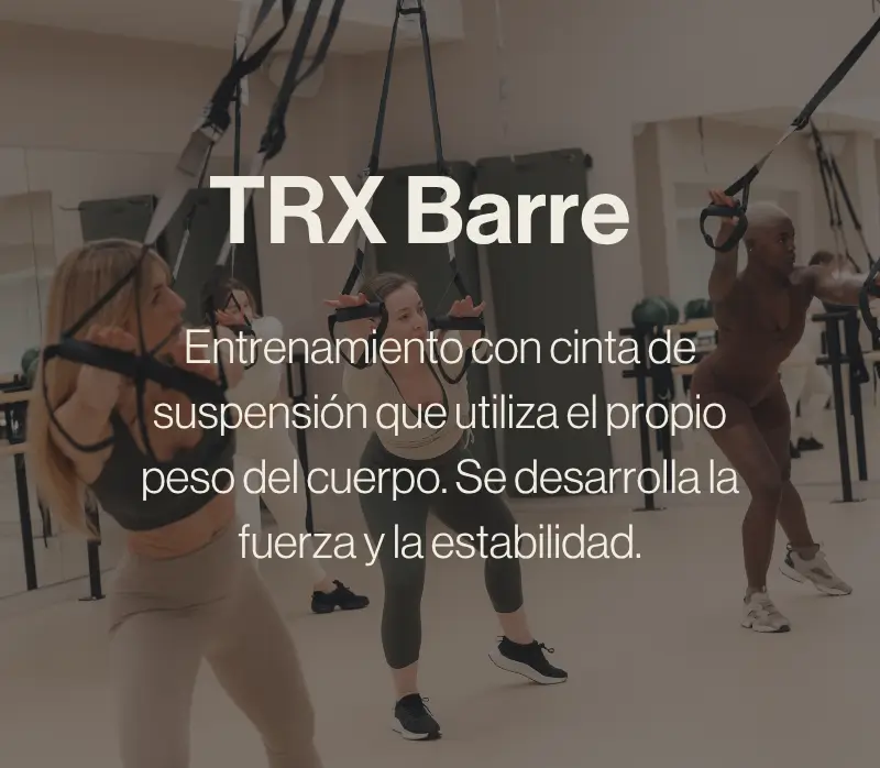 CLUB BARRE - TRX DISCIPLINA