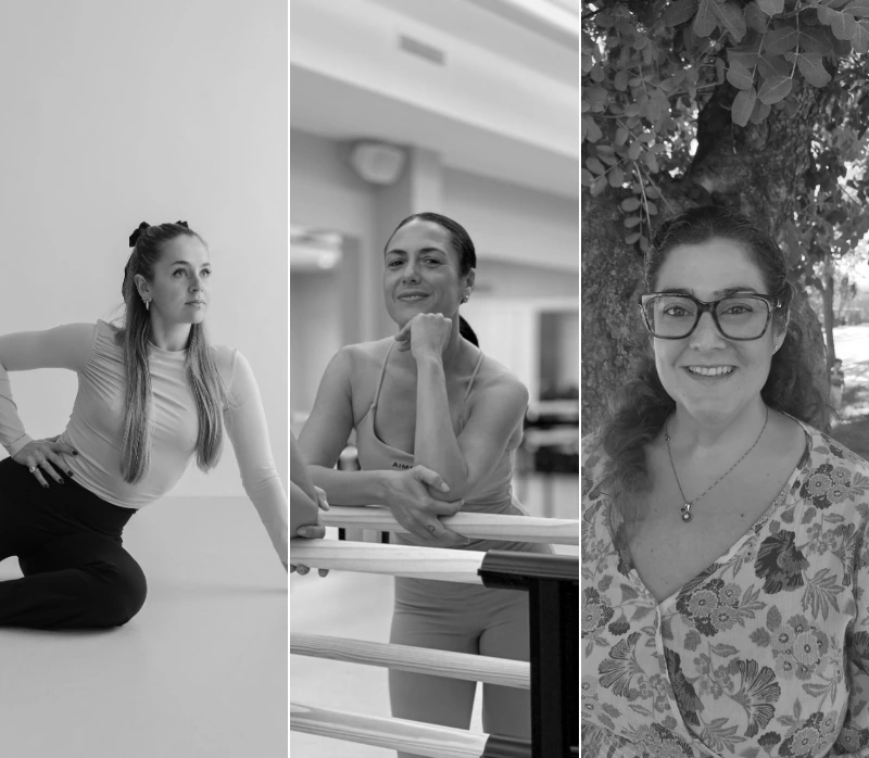 Nicole Ratti, Laia Escrig y Bea Verduch, el equipo del retiro
